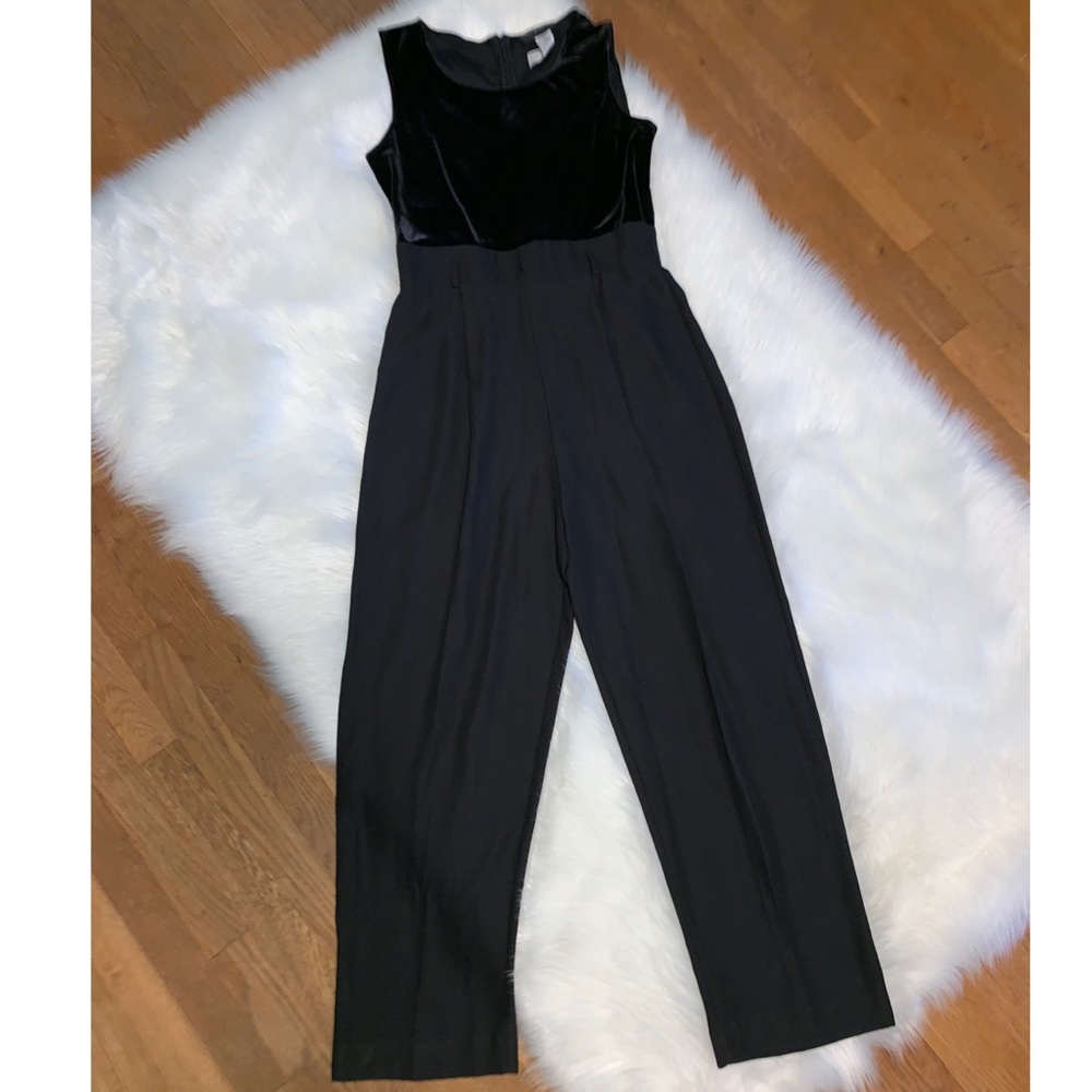 Vintage velvet jumpsuit